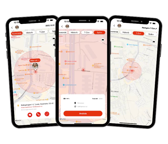 Xplora smartklokker har GPS med sikre soner