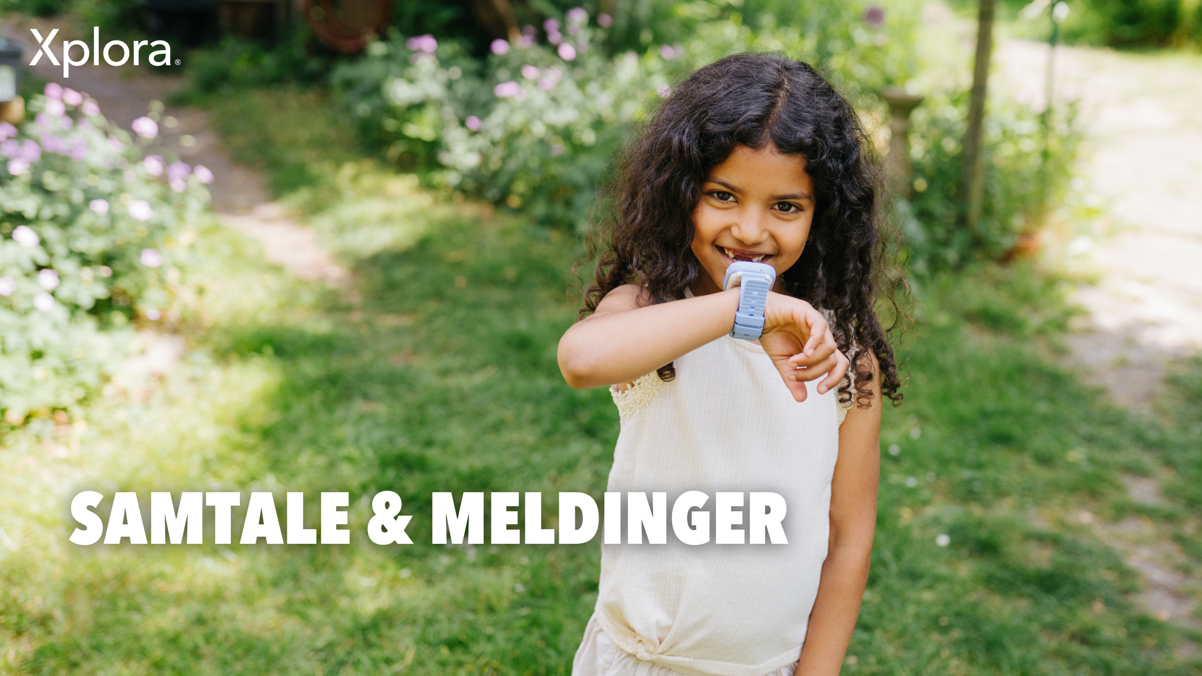 Samtale og meldinger på Xploras smartklokker